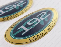 Grady White 192 Tournament Decals Set of 2 x 5"